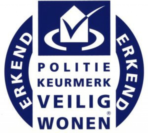 Logo van Politiekeurmerk Veilig Wonen
